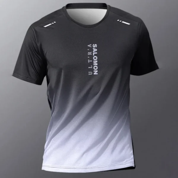 Camisa esportiva masculina com secagem rápida