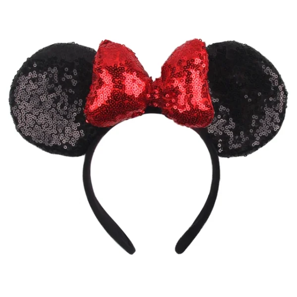 Tiara Disney Mouse com Orelhas Várias Cores