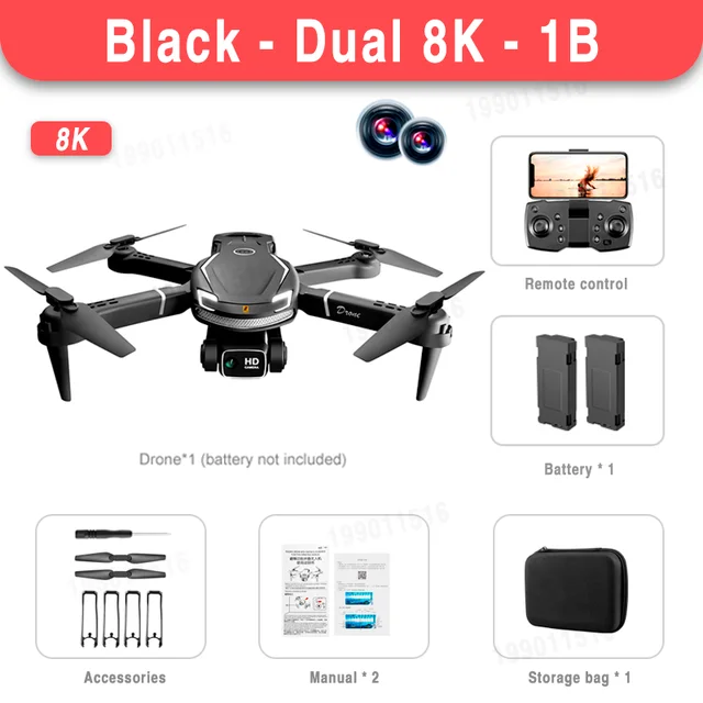 Black Dual-8K-1B