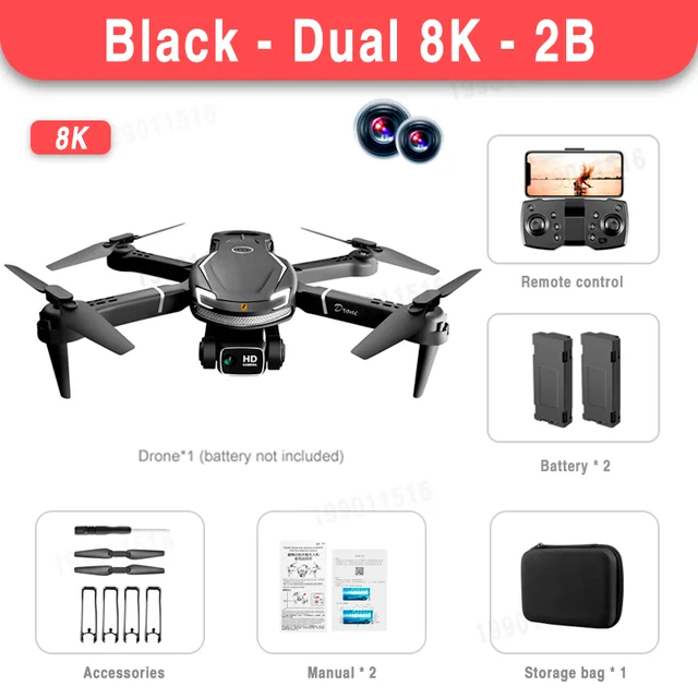 Black Dual-8K-2B