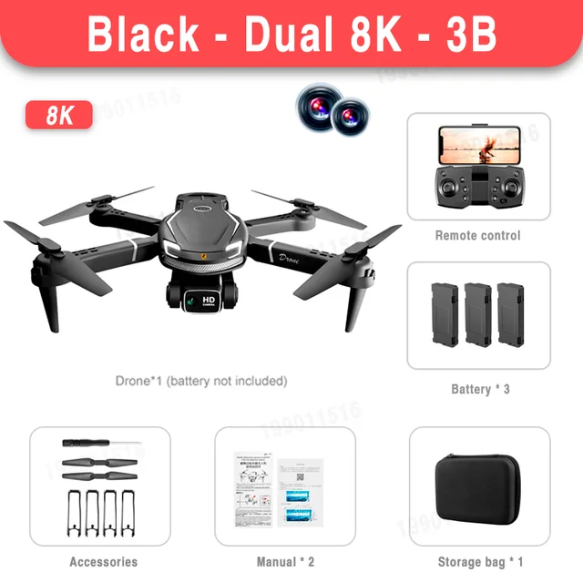 Black Dual-8K-3B